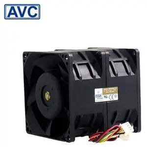 AVC DFTA0880Y2U 12V 7.2A 8080 dual motor car booster fan violence 80 * 80 * 80mm AVC DFTA0880Y2U 12V 7.2A 8080 dual motor car booster fan violence 80 * 80 * 80mm