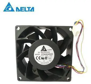 Delta converter 8CM fan IPC 8038 24V 0.51A FFB0824SHE double ball 80*80*38mm Delta converter 8CM fan IPC 8038 24V 0.51A FFB0824SHE double ball 80*80*38mm