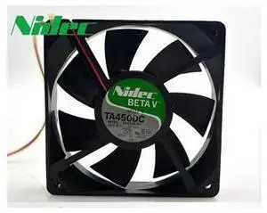 Nidec New TA450DC A34346-55 ball chassis 120*120*25mm 12CM 12025 12V 0.33A power supply fan Nidec New TA450DC A34346-55 ball chassis 120*120*25mm 12CM 12025 12V 0.33A power supply fan
