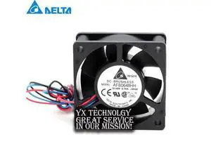Delta AFB0648HH DC48V 0.10A 60 * 60 * 25MM three line axial fan Delta AFB0648HH DC48V 0.10A 60 * 60 * 25MM three line axial fan