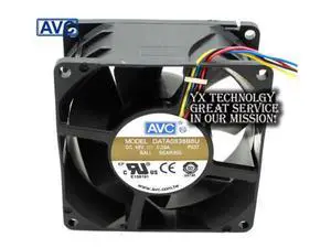 and DATA0838B8U 8038 8 48V 0.29A 4 wire dual ball bearing fan 80*80*38mm and DATA0838B8U 8038 8 48V 0.29A 4 wire dual ball bearing fan 80*80*38mm
