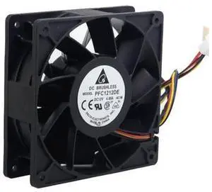 2pcs 12038 12CM high speed fan 12V 4.8A PFC1212DE violence 120*120*38mm 2pcs 12038 12CM high speed fan 12V 4.8A PFC1212DE violence 120*120*38mm