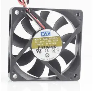 New 7CM CPU fan winds of 7015 0.7A DC12V DE07015R12U 70*70*15mm New 7CM CPU fan winds of 7015 0.7A DC12V DE07015R12U 70*70*15mm