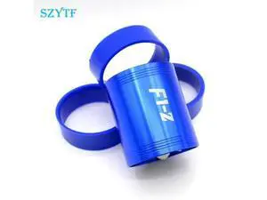 F1-Z Supercharger Turbo Air Intake Fuel Saver Fan w/ Double Propeller - Blue high quality F1-Z Supercharger Turbo Air Intake Fuel Saver Fan w/ Double Propeller - Blue high quality