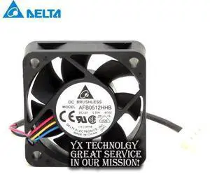 Delta 5015 AFB0512HHB 12V 0.20A double ball four wire PWM server fans 50*50*15mm Delta 5015 AFB0512HHB 12V 0.20A double ball four wire PWM server fans 50*50*15mm