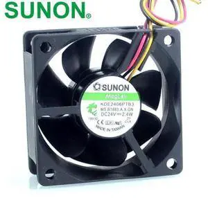 and fan KDE2406PTB3 6025 24V 2.4W fan 60*60*25mm and fan KDE2406PTB3 6025 24V 2.4W fan 60*60*25mm