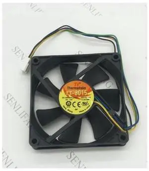 FOR TT A8015L12S 8015 8CM 4PIN PWM 12V 0.28A cooling fan FOR TT A8015L12S 8015 8CM 4PIN PWM 12V 0.28A cooling fan
