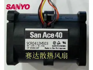 4056 12V 0.72A 9CR0412H503 9CR0412H504 6Wire Cooling Fan 4056 12V 0.72A 9CR0412H503 9CR0412H504 6Wire Cooling Fan