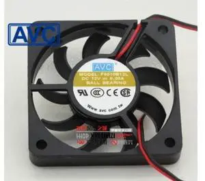 AVC and F6010B12L 6010 6CM 12V 0.08A quiet fan 60*60*10mm AVC and F6010B12L 6010 6CM 12V 0.08A quiet fan 60*60*10mm
