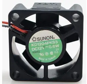 1pcs SUNON 4CM 4020 12V KD1204PKS3 2 line heat sink fan 1pcs SUNON 4CM 4020 12V KD1204PKS3 2 line heat sink fan
