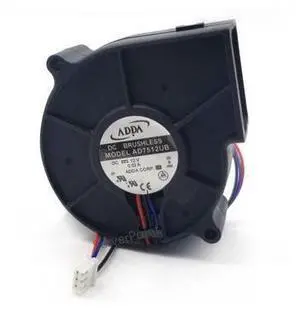 FOR ADDA 7530 AD7512UB DC12V 0.52A 7CM three line turbo fan FOR ADDA 7530 AD7512UB DC12V 0.52A 7CM three line turbo fan
