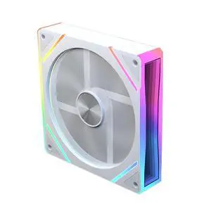120mm Case Fan 5V 3Pin ARGB 4PIN PWM Cooler Heatsink Addressable RGB Chassis Case Fan Radiator for Desktop Computer (White, Backward Direction) 120mm Case Fan 5V 3Pin ARGB 4PIN PWM Cooler Heatsink Addressable RGB Chassis Case Fan Radiator for Desktop Computer (White, Backward Direction)