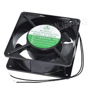 New Metal Frame Cooler 4C-230HS AC230V 50/60Hz 22/19W Two Wires Square Cooling Fan New Metal Frame Cooler 4C-230HS AC230V 50/60Hz 22/19W Two Wires Square Cooling Fan