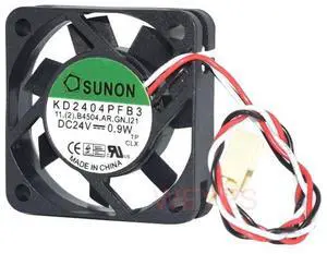 New 4CM Square Cooling Fan KD2404PFB3 B4504.AR.GN.I21 DC24V 0.9W 3Lines 40 * 40 * 10MM 4010 New 4CM Square Cooling Fan KD2404PFB3 B4504.AR.GN.I21 DC24V 0.9W 3Lines 40 * 40 * 10MM 4010