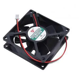 New YTD158025S DC 15V 0.35A 80x80x25mm 8cm 8025 2-Wire Exhaust Device Small Cooling Fan New YTD158025S DC 15V 0.35A 80x80x25mm 8cm 8025 2-Wire Exhaust Device Small Cooling Fan