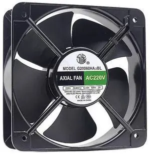 for G20060HA2BL Cooler 220V 65W 0.48A 2-Line 200 * 200 * 60MM 20060 Square Cooling Fan for G20060HA2BL Cooler 220V 65W 0.48A 2-Line 200 * 200 * 60MM 20060 Square Cooling Fan
