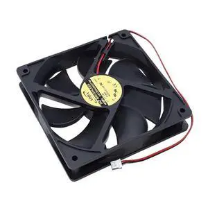 for AG12024XB257100 12cm 12025 120X120X25mm DC24V 0.46A 2-Wire Square Cooling Fan for AG12024XB257100 12cm 12025 120X120X25mm DC24V 0.46A 2-Wire Square Cooling Fan