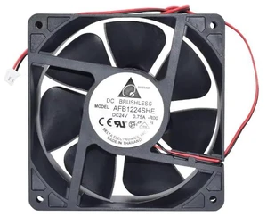 for AFB1224SHE Cooler DC24V 0.75A 2Lines 120 * 120 * 38MM 12038 Square Cooling Fan for AFB1224SHE Cooler DC24V 0.75A 2Lines 120 * 120 * 38MM 12038 Square Cooling Fan