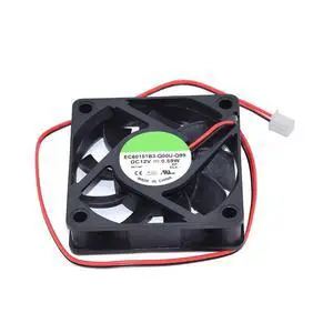 for EC60151B3-Q00U-Q99 DC12V 0.59W 6015 60x60x15MM 6cm 2 Wire Square Cooling Fan for EC60151B3-Q00U-Q99 DC12V 0.59W 6015 60x60x15MM 6cm 2 Wire Square Cooling Fan