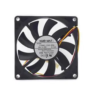 for 3106KL-05W-B59 80X80X15mm 8015 8CM 24V 0.16A 3-Wire Cooling Fan for 3106KL-05W-B59 80X80X15mm 8015 8CM 24V 0.16A 3-Wire Cooling Fan