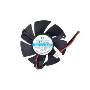 for XY-D05010B Graphics Card Cooling Fan DC 12V 0.7A 47MM 2 Pins 4500RPM for XY-D05010B Graphics Card Cooling Fan DC 12V 0.7A 47MM 2 Pins 4500RPM