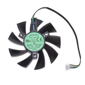 for RX 570 470D Graphics Card Fan T129215SU DC12V 0.50A 4 Lines for RX 570 470D Graphics Card Fan T129215SU DC12V 0.50A 4 Lines