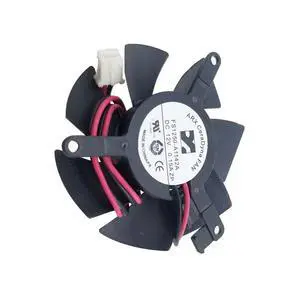 for Arx FS1250-A1142A FS1250A1342A DC 12V 0.15A 2-Pins Graphics Card Fan for Arx FS1250-A1142A FS1250A1342A DC 12V 0.15A 2-Pins Graphics Card Fan