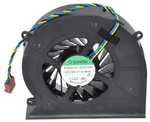 Well Tested Cooler Fan EFB0251S1-C020-S9A DC12V 6.36W 4Pins for SUNON Well Tested Cooler Fan EFB0251S1-C020-S9A DC12V 6.36W 4Pins for SUNON