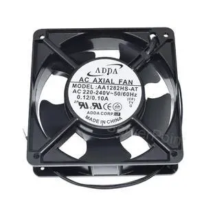 New AA1282HS-AT AC220-240V 2Pins Square Cooling Fan 0.12/0.10A New AA1282HS-AT AC220-240V 2Pins Square Cooling Fan 0.12/0.10A