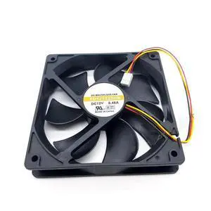 New FD121225HB 12V 0.46A 12CM 12025 120 * 120 * 25MM 3Pins Cooling Fan New FD121225HB 12V 0.46A 12CM 12025 120 * 120 * 25MM 3Pins Cooling Fan