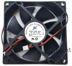 New for YUHONG YHWF-9025 9CM Cooling Fan DC12V 0.20A 2Wires 9025 New for YUHONG YHWF-9025 9CM Cooling Fan DC12V 0.20A 2Wires 9025