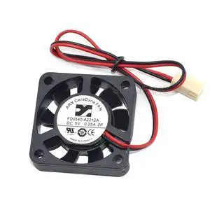 New Cooling Fan for FD0540-A2212A DC 5V 0.25A 2-Wire Server Square Fan New Cooling Fan for FD0540-A2212A DC 5V 0.25A 2-Wire Server Square Fan