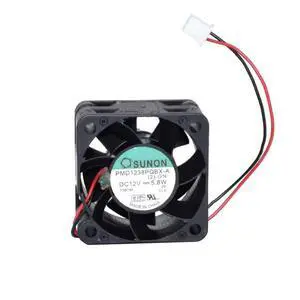 for PMD1238PQBX-A DC 12V 5.8W 38x38x28mm Two Pins Server Cooler Fan for PMD1238PQBX-A DC 12V 5.8W 38x38x28mm Two Pins Server Cooler Fan