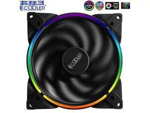RGB HALO 14cm Computer Case Adjust Fan 12V 4PIN RGB Quiet PWM Fans 140mm CPU Cooler Water Cooling Replace Fan RGB HALO 14cm Computer Case Adjust Fan 12V 4PIN RGB Quiet PWM Fans 140mm CPU Cooler Water Cooling Replace Fan