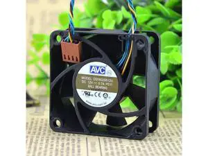 Original AVC 6025 12V 0.7A DS06025B12U P021 4-wire cooling fan double ball Original AVC 6025 12V 0.7A DS06025B12U P021 4-wire cooling fan double ball