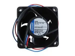 Ebmpapst 624HH cooling fan, size 60 x 60 x 25mm 24 V DC, air flow 56m3/h, 8200rpm Ebmpapst 624HH cooling fan, size 60 x 60 x 25mm 24 V DC, air flow 56m3/h, 8200rpm