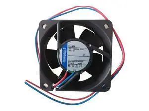 Ebmpapst 614NGN cooling fan, size 60 x 60 x 25.4mm 24 V DC, air flow 41m3/h, 5100rpm Ebmpapst 614NGN cooling fan, size 60 x 60 x 25.4mm 24 V DC, air flow 41m3/h, 5100rpm