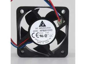 AFB0512HD Delta fan 5020 fan 12V 0.15A 5CM / cm high air volume fan AFB0512HD Delta fan 5020 fan 12V 0.15A 5CM / cm high air volume fan