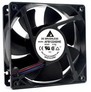 AFB1224HHE Delta fan 12CM cm 12038 24V 0.45A 3-wire alarm cooling fan AFB1224HHE Delta fan 12CM cm 12038 24V 0.45A 3-wire alarm cooling fan