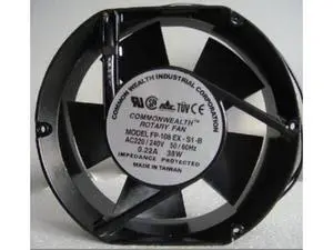 Taiwan ROTARY Fan FP-108EX-S1-S/B 17251 110V/220V/380V 38W cabinet cooling fan Taiwan ROTARY Fan FP-108EX-S1-S/B 17251 110V/220V/380V 38W cabinet cooling fan