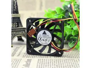EFB0612HHA New Delta 6010 Fan 0.25A 6CM Double Ball Fan High Air Volume EFB0612HHA New Delta 6010 Fan 0.25A 6CM Double Ball Fan High Air Volume