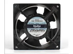 KA1238HA2 SLEEVE original KAKU card solid 220V 0.13A oily metal fan blade waterproof high temperature resistant fan KA1238HA2 SLEEVE original KAKU card solid 220V 0.13A oily metal fan blade waterproof high temperature resistant fan