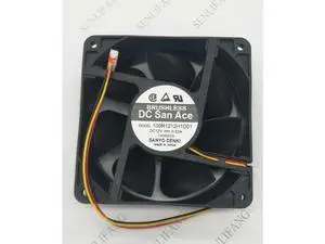 Original 109R1212H1D01 12cm 120*120*38MM 12V 0.52A 3 wires Alarm Signal cooling fan Original 109R1212H1D01 12cm 120*120*38MM 12V 0.52A 3 wires Alarm Signal cooling fan