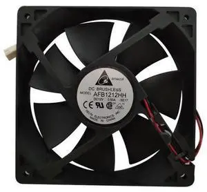 Brand new original authentic Delta AFB1212HH 12V 0.50A windy chassis cooling fan Brand new original authentic Delta AFB1212HH 12V 0.50A windy chassis cooling fan