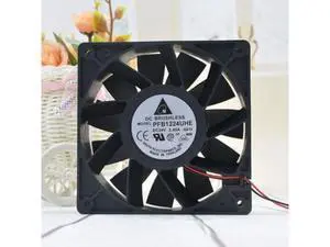 Original Delta 12CM 24V 2.40A Three-line violence PFB1224UHE Inverter cooling fan Original Delta 12CM 24V 2.40A Three-line violence PFB1224UHE Inverter cooling fan