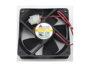 For Y.S TECH FD241232HB Server Cooler Fan DC 24V 0.29A 120x120x32mm 2-wire For Y.S TECH FD241232HB Server Cooler Fan DC 24V 0.29A 120x120x32mm 2-wire