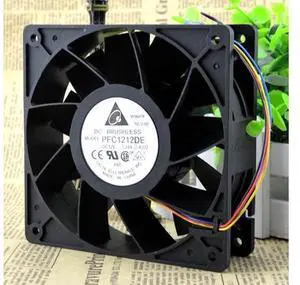 Original Delta PFC1212DE 12038 12CM 12V 4.8A Ultra Violent Industrial Equipment Cooling Fan Original Delta PFC1212DE 12038 12CM 12V 4.8A Ultra Violent Industrial Equipment Cooling Fan