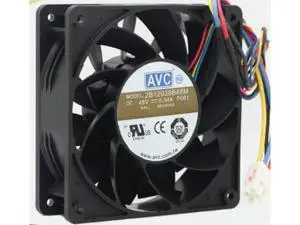 New AVC 12038 48V 0.54A 2B12038B48M 12CM industrial computer cooling fan New AVC 12038 48V 0.54A 2B12038B48M 12CM industrial computer cooling fan