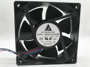 DELTA Delta AFB1212HHE 12V 12CM 12038 0.70A speed / alarm cooling fan DELTA Delta AFB1212HHE 12V 12CM 12038 0.70A speed / alarm cooling fan