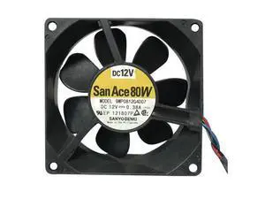 Original 8CM 8025 dual ball cooling fan 12V 0.38A 9A0812G4D01 Original 8CM 8025 dual ball cooling fan 12V 0.38A 9A0812G4D01